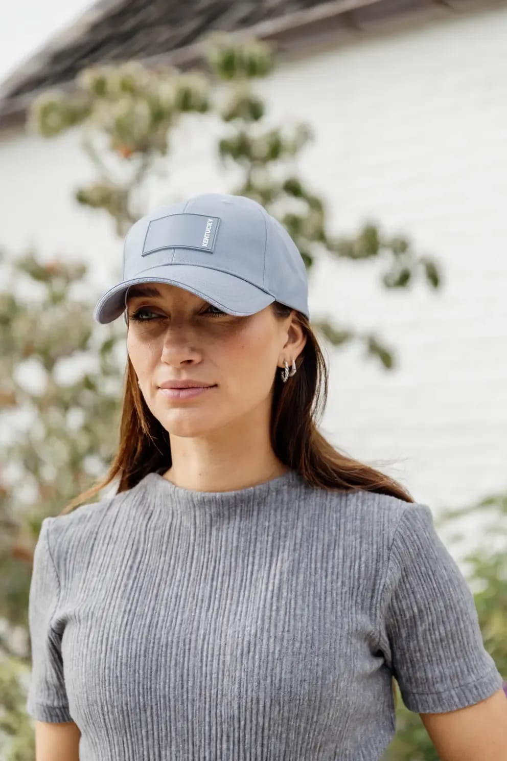 Kentucky Baseball Cap Rubber Logo - Løwenborg - Kentucky Horsewear