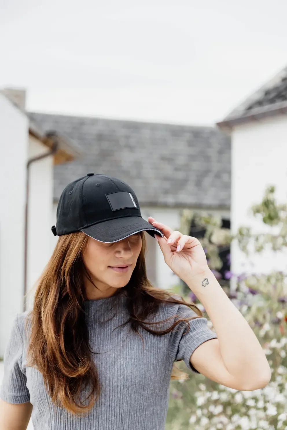 Kentucky Baseball Cap Rubber Logo - Løwenborg - Kentucky Horsewear