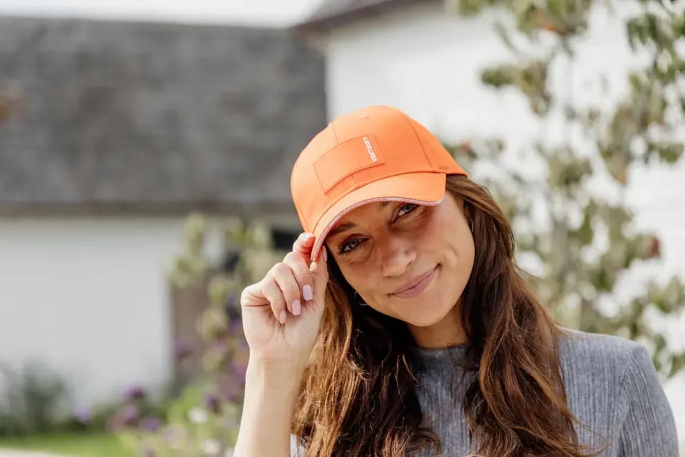 Kentucky Baseball Cap Rubber Logo - Løwenborg - Kentucky Horsewear