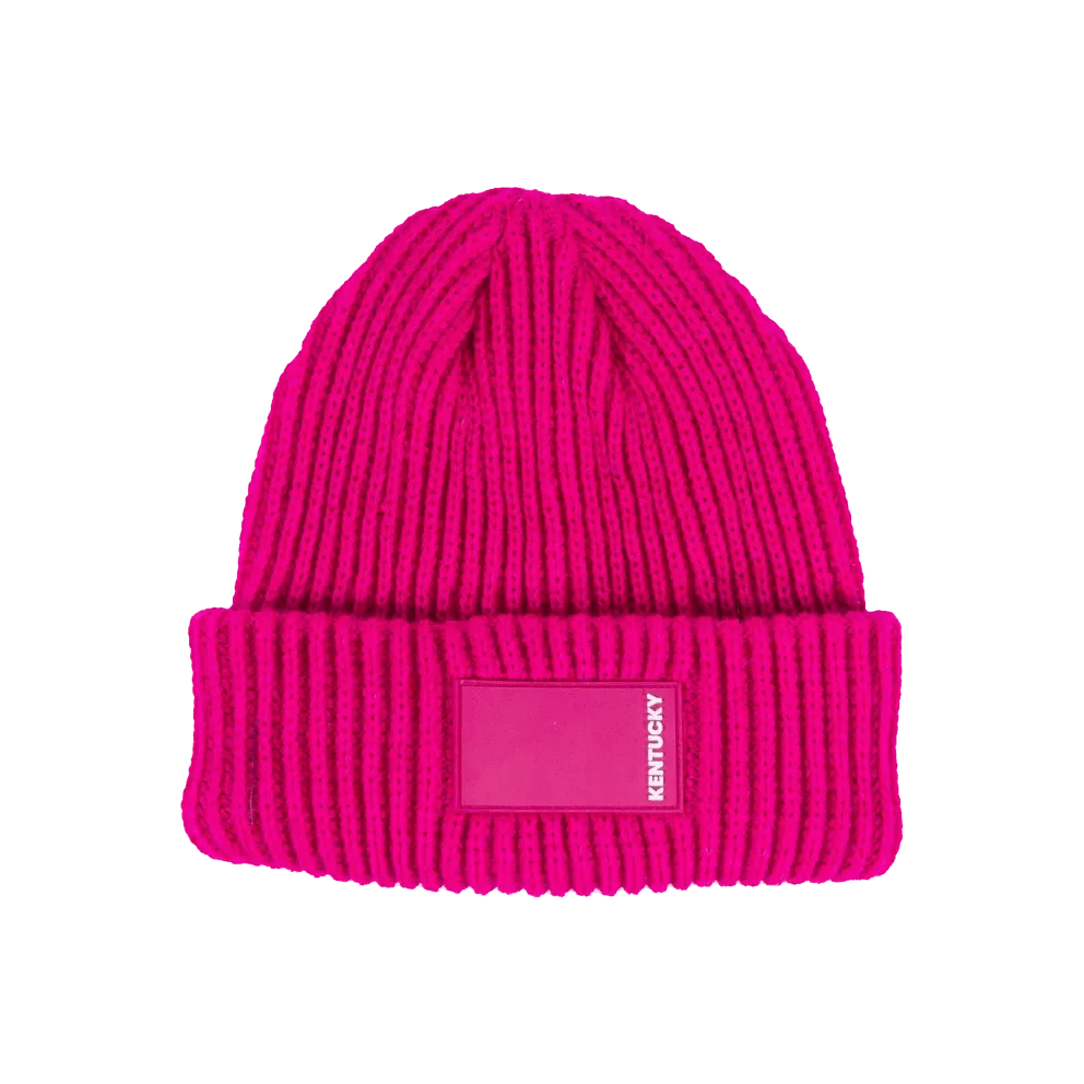 Kentucky Beanie Rubber Logo - Løwenborg - Kentucky Horsewear