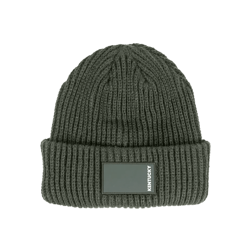 Kentucky Beanie Rubber Logo - Løwenborg - Kentucky Horsewear