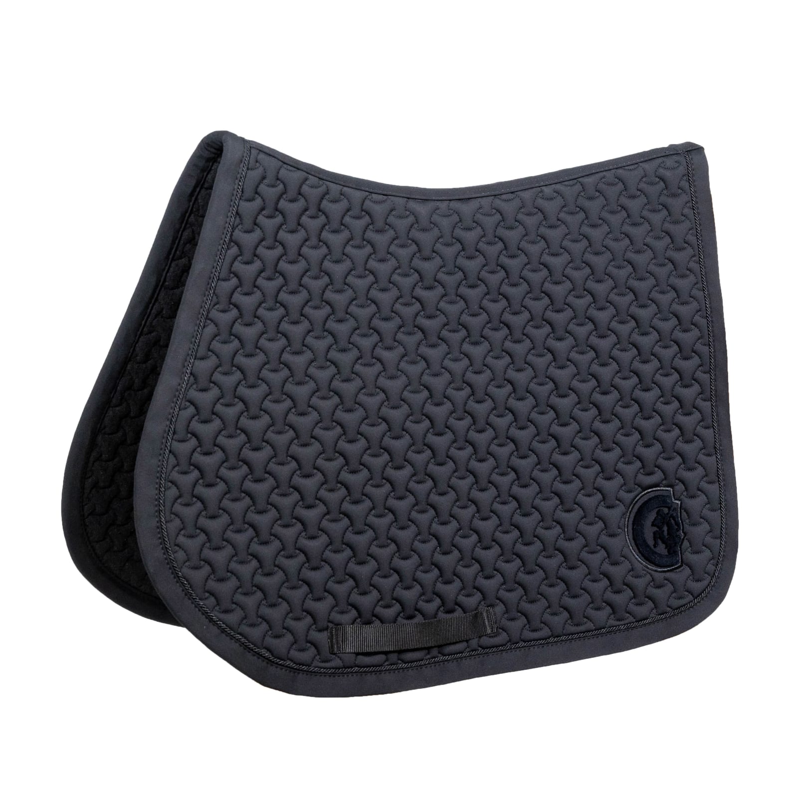 Kentucky Saddle Pad Plaited 3D Logo Jumping - Løwenborg - Kentucky Horsewear