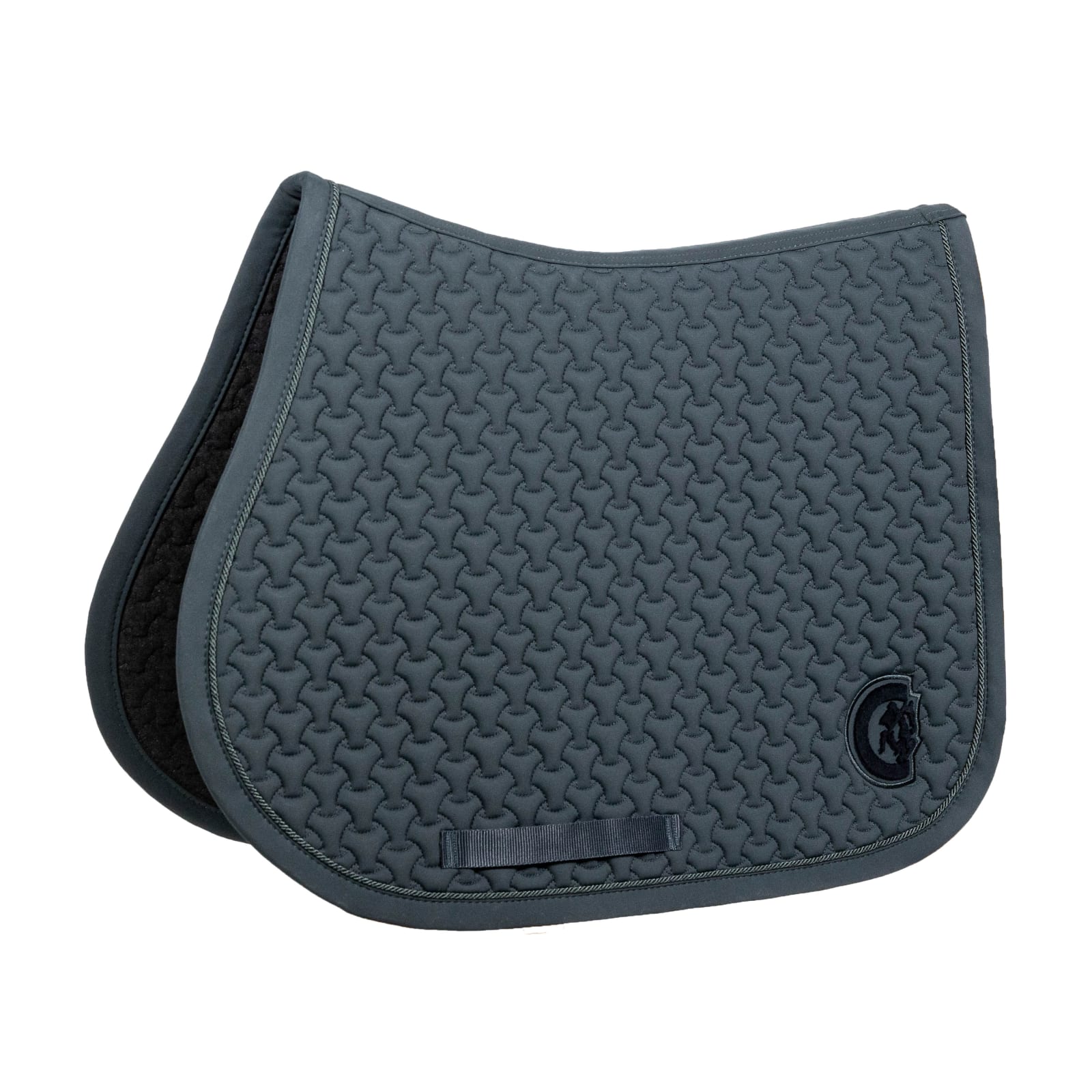 Kentucky Saddle Pad Plaited 3D Logo Jumping - Løwenborg - Kentucky Horsewear
