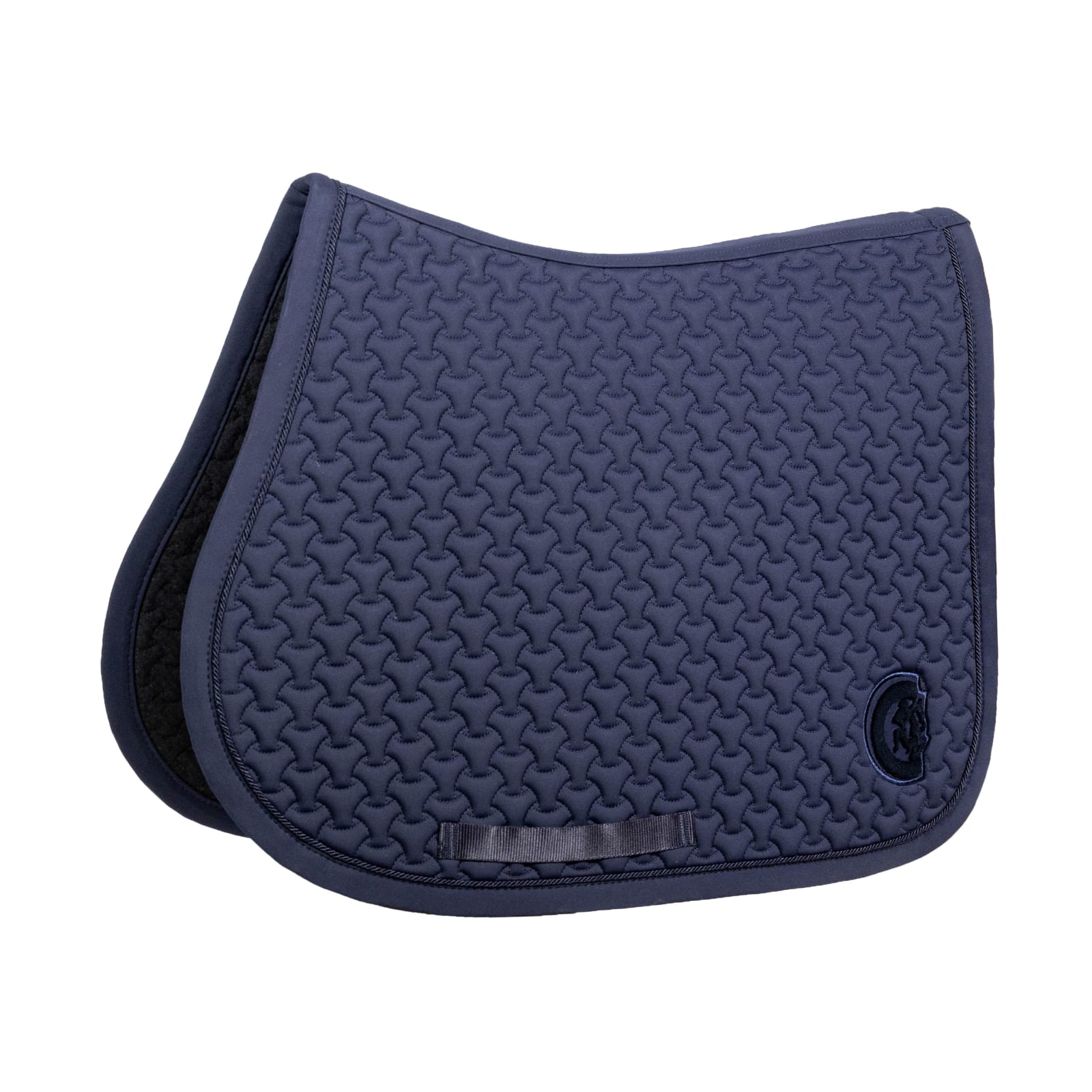 Kentucky Saddle Pad Plaited 3D Logo Jumping - Løwenborg - Kentucky Horsewear