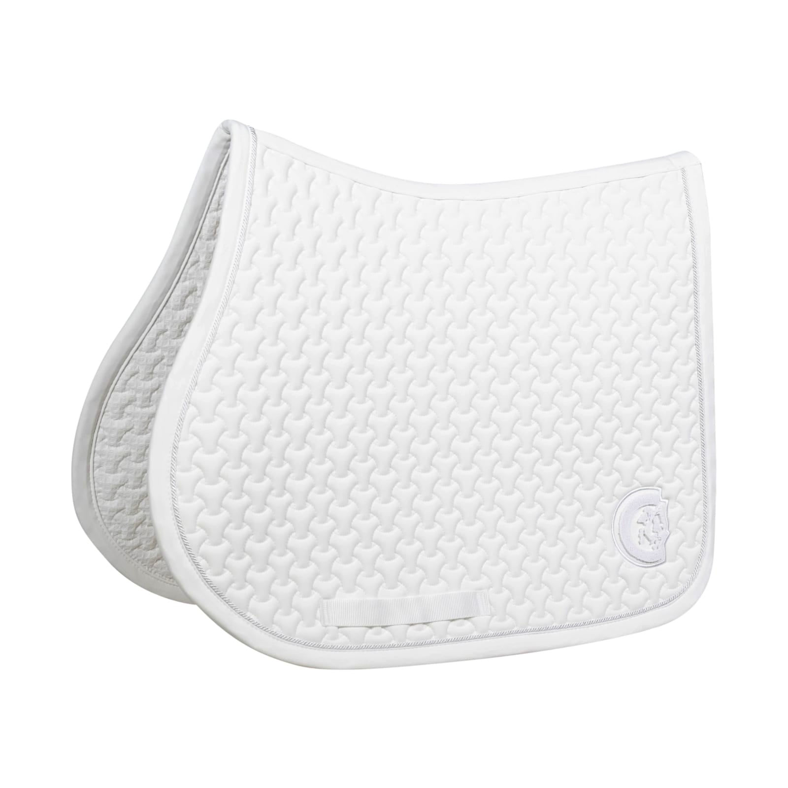 Kentucky Saddle Pad Plaited 3D Logo Jumping - Løwenborg - Kentucky Horsewear