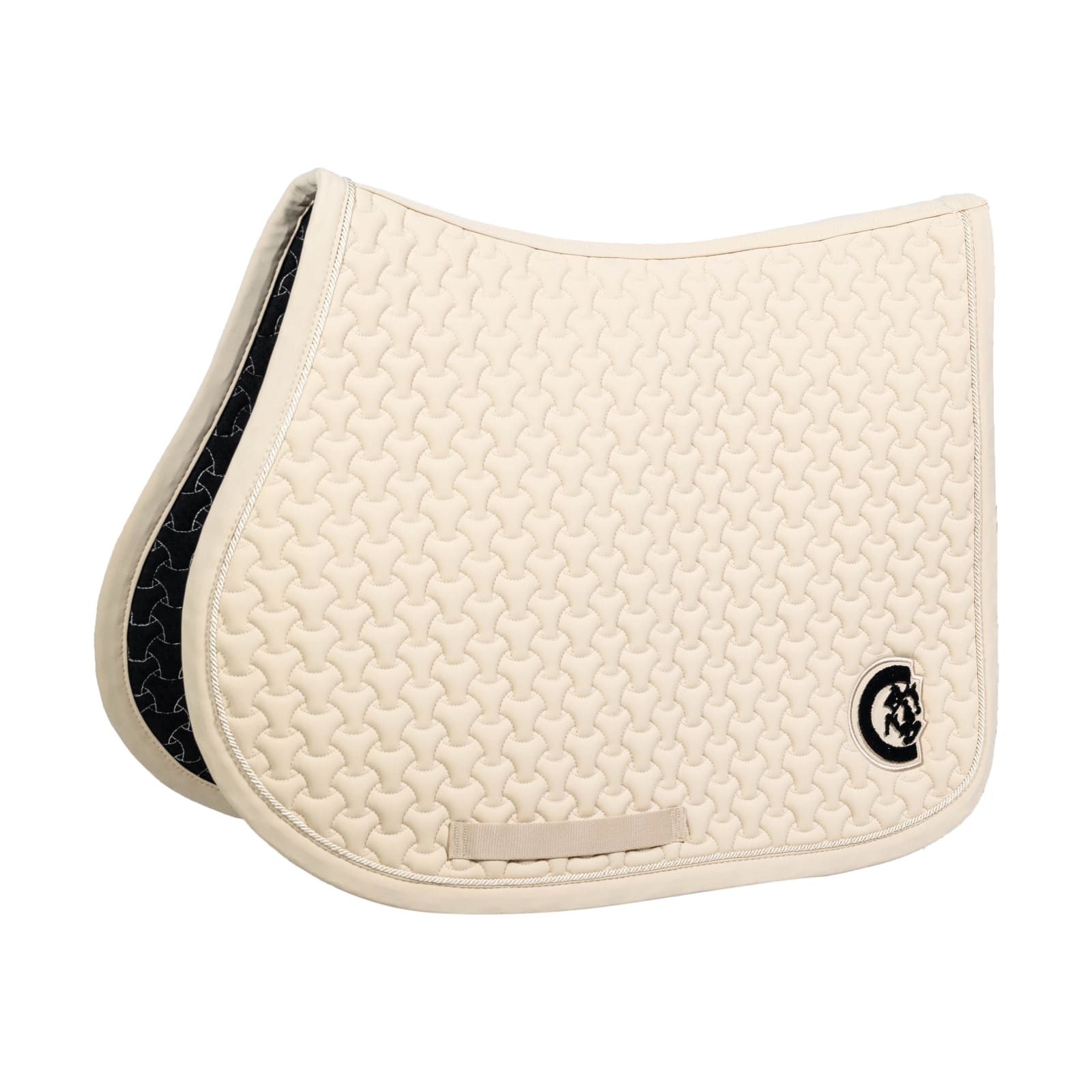 Kentucky Saddle Pad Plaited 3D Logo Jumping - Løwenborg - Kentucky Horsewear