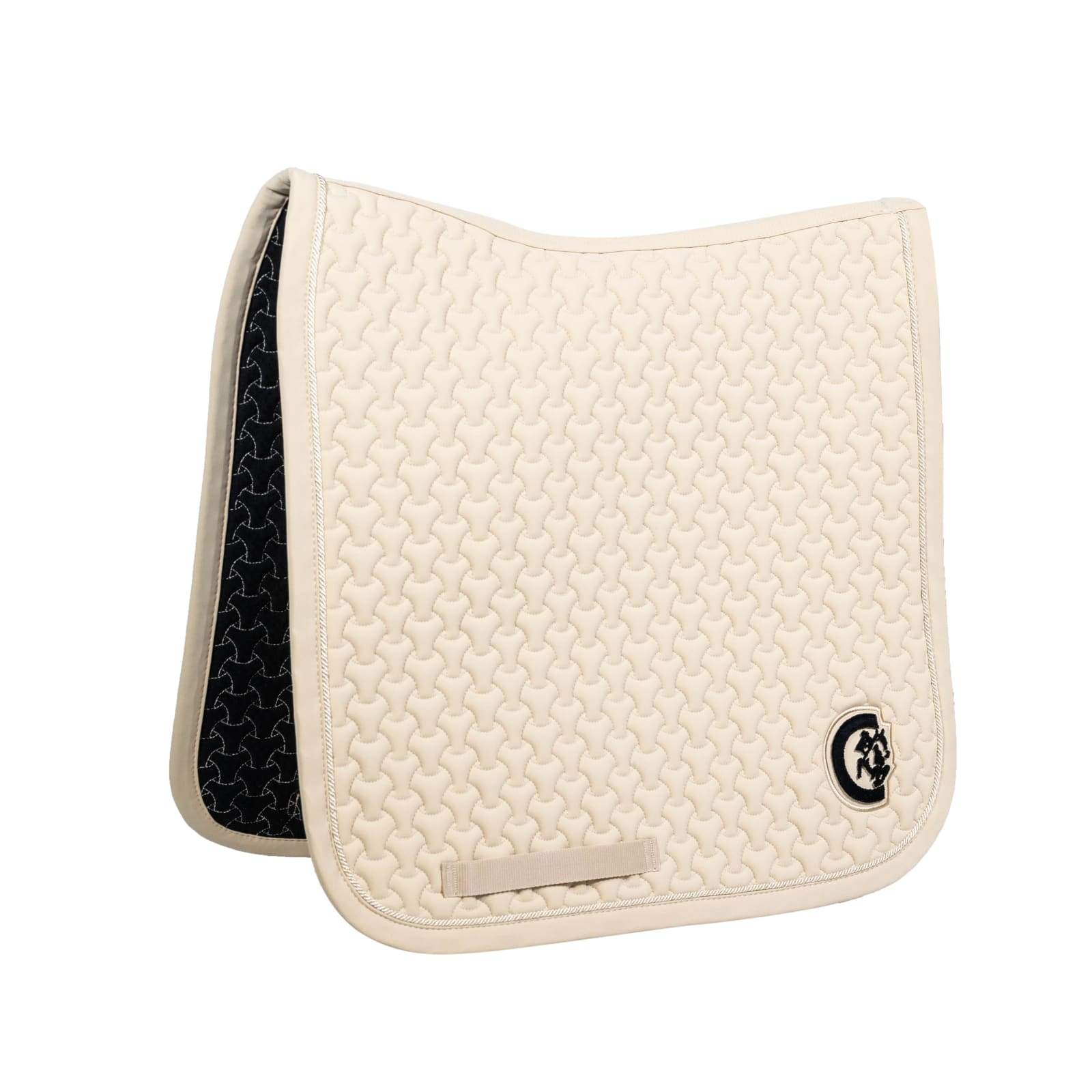 Kentucky Saddle Pad Plaited 3D Logo Dressage - Løwenborg - Kentucky Horsewear