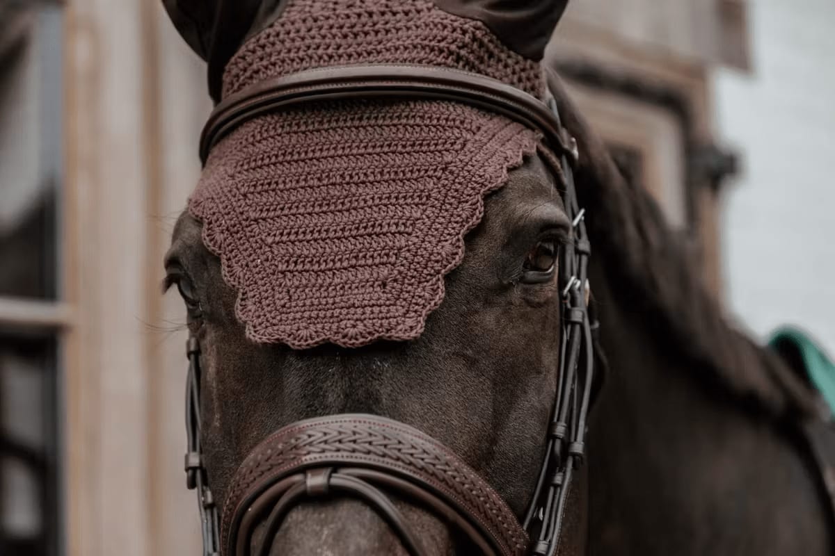 Kentucky Fly veil Wellington Wave - Løwenborg - Kentucky Horsewear