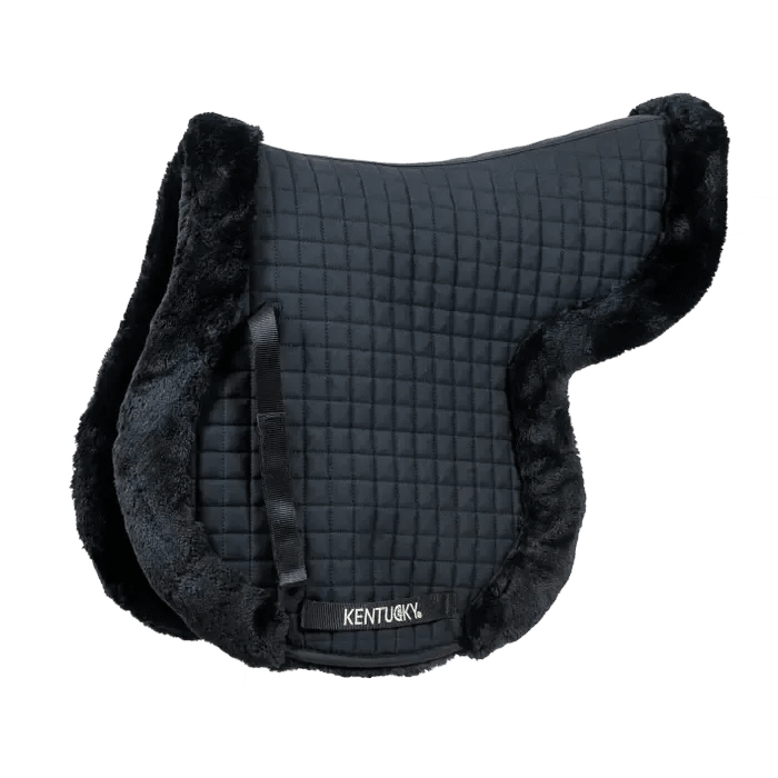 Kentucky Saddle Pad Hunter Vegan Sheepskin Jumping - Løwenborg - Kentucky Horsewear