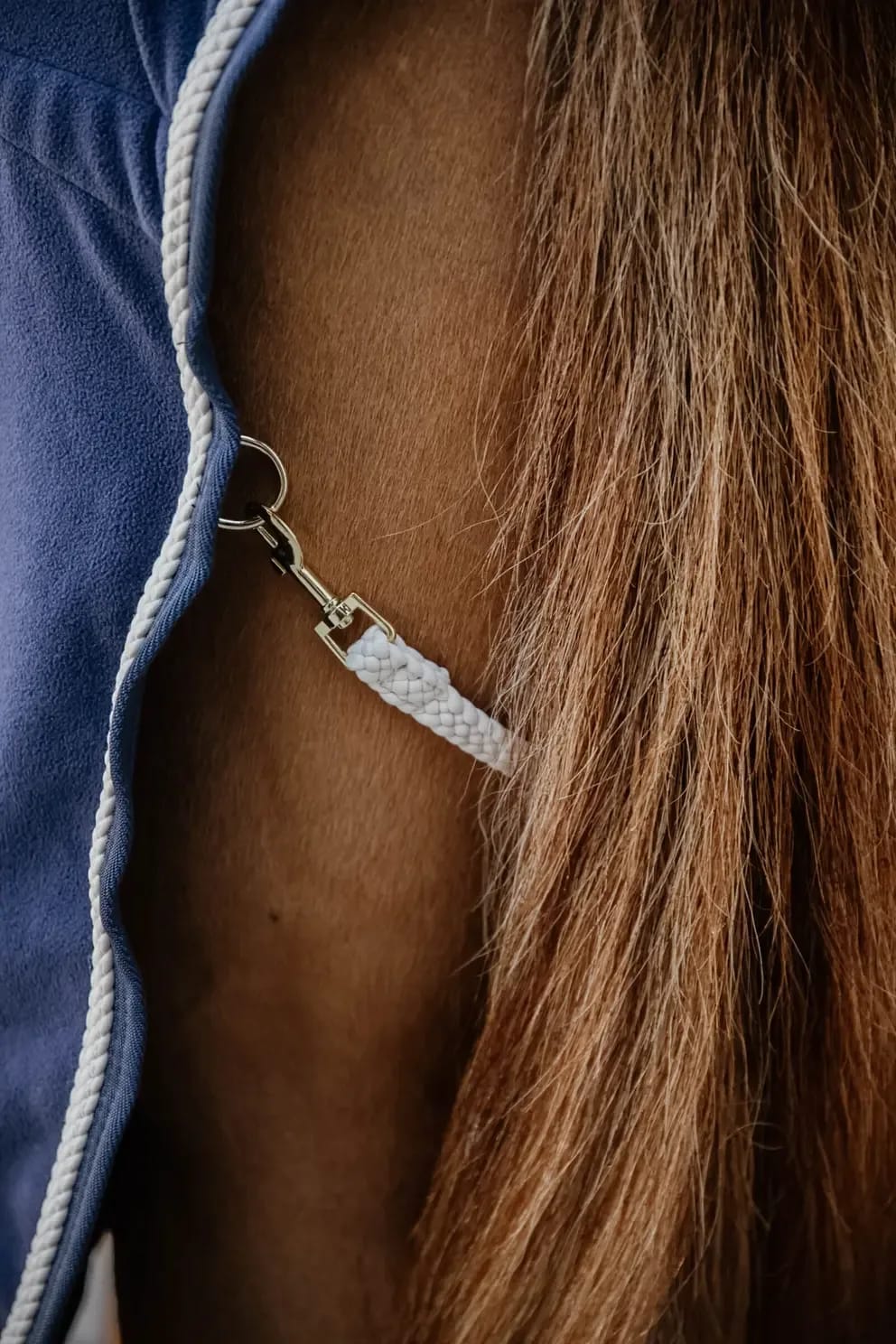 Kentucky Fleece Rug Plaited Rope - Løwenborg - Kentucky Horsewear