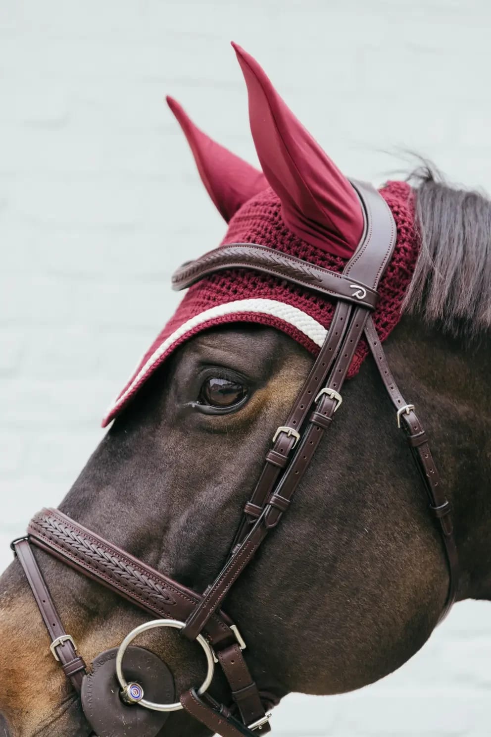 Kentucky Fly Veil Wellington Plaited Cord - Løwenborg - Kentucky Horsewear