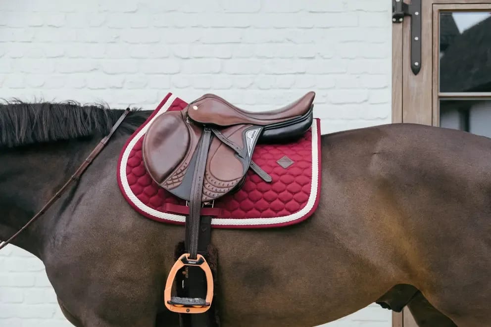 Kentucky Saddle Pad Plaited Cord Jumping - Løwenborg - Kentucky Horsewear