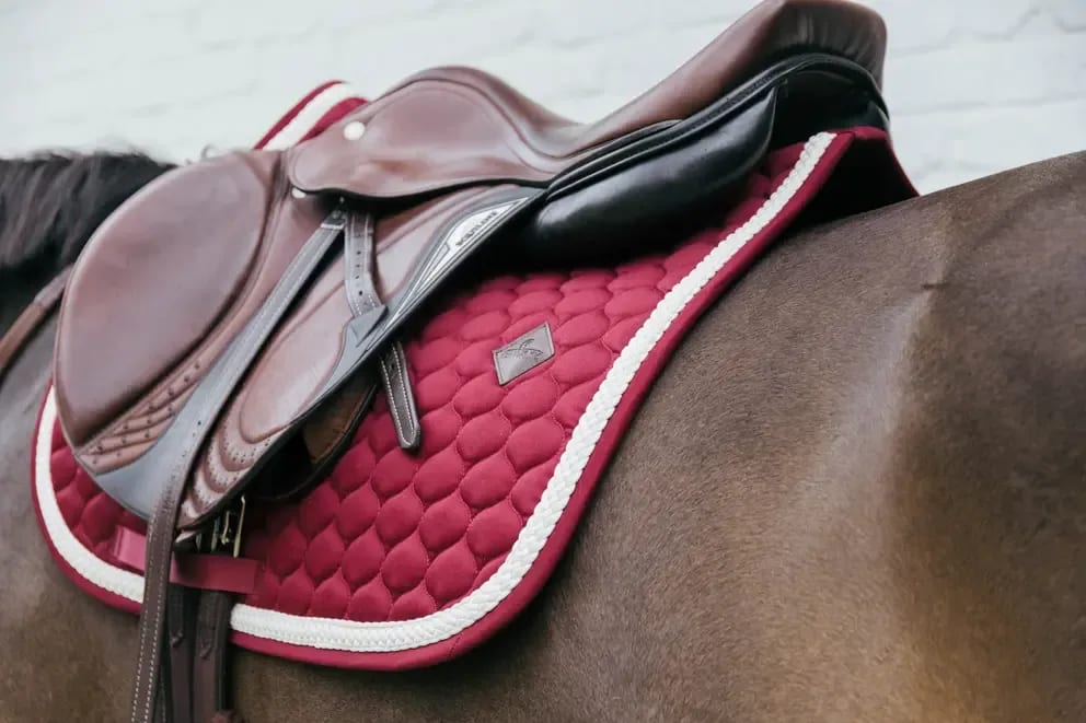 Kentucky Saddle Pad Plaited Cord Jumping - Løwenborg - Kentucky Horsewear