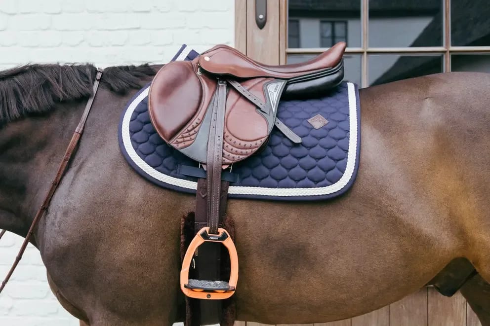 Kentucky Saddle Pad Plaited Cord Jumping - Løwenborg - Kentucky Horsewear