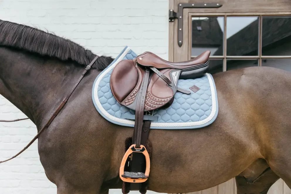 Kentucky Saddle Pad Plaited Cord Jumping - Løwenborg - Kentucky Horsewear