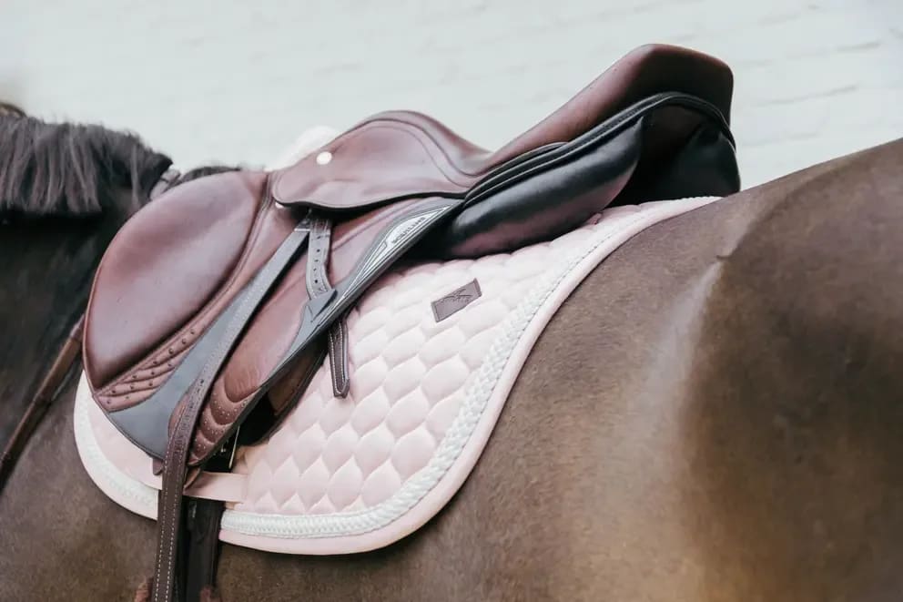 Kentucky Saddle Pad Plaited Cord Jumping - Løwenborg - Kentucky Horsewear