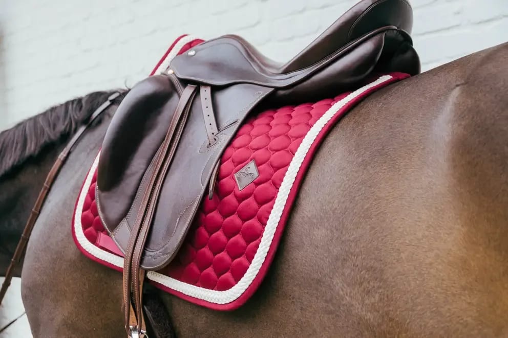 Kentucky Saddle Pad Plaited Cord Dressage