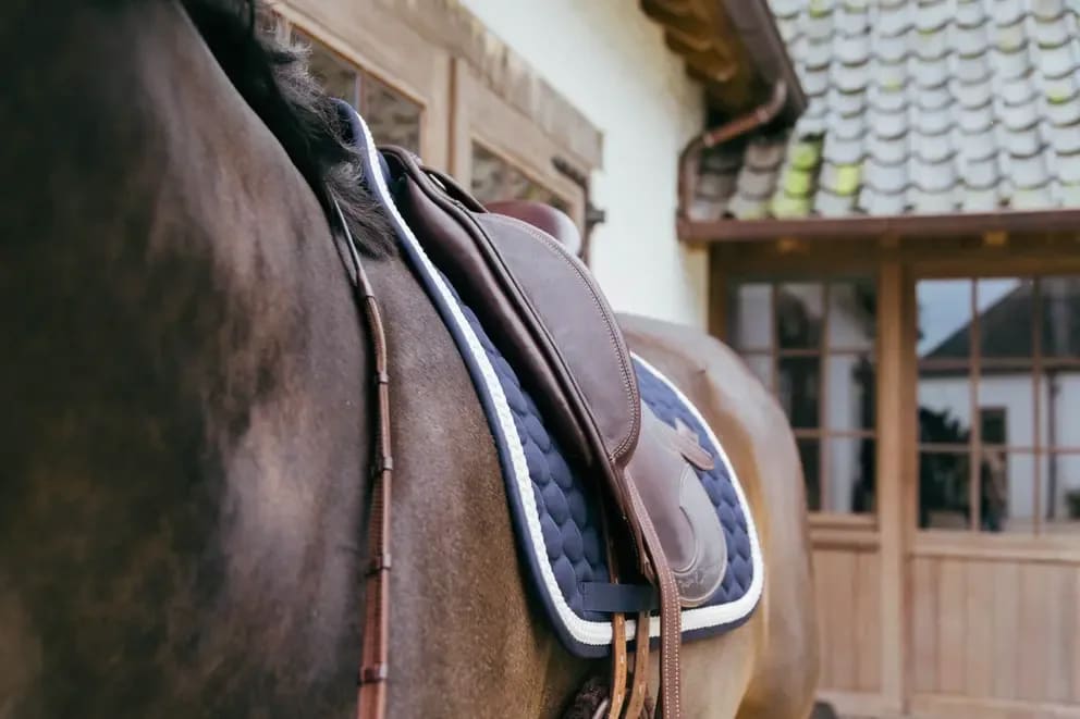 Kentucky Saddle Pad Plaited Cord Dressage