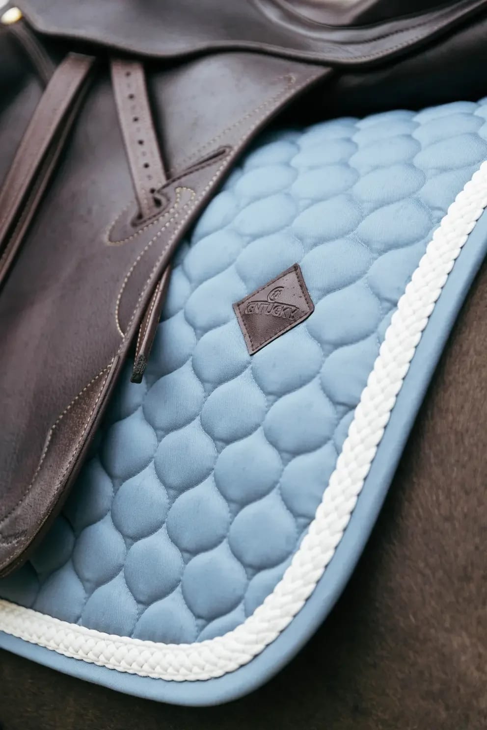 Kentucky Saddle Pad Plaited Cord Dressage