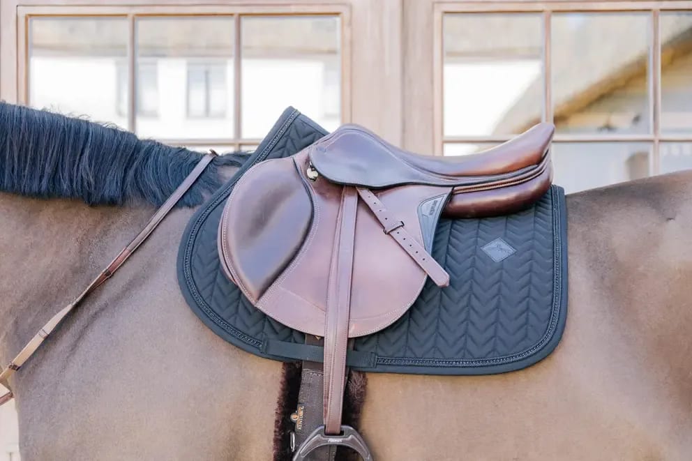 Kentucky Saddle Pad Metal Chain Jumping - Løwenborg - Kentucky Horsewear