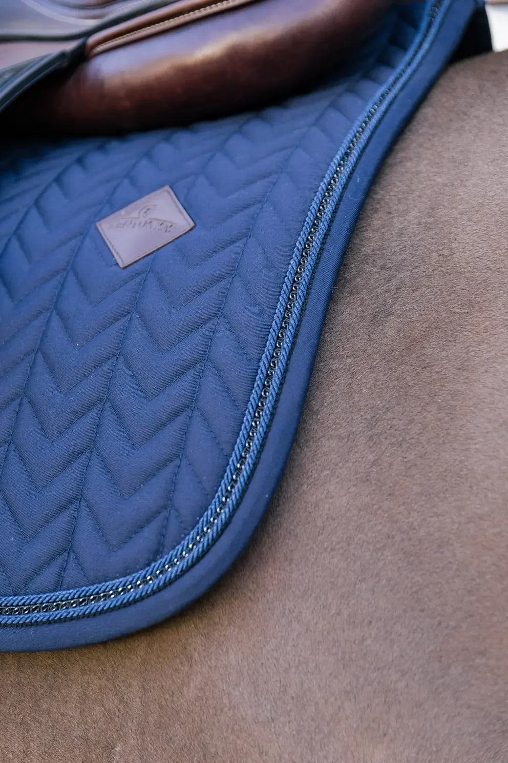 Kentucky Saddle Pad Metal Chain Jumping - Løwenborg - Kentucky Horsewear
