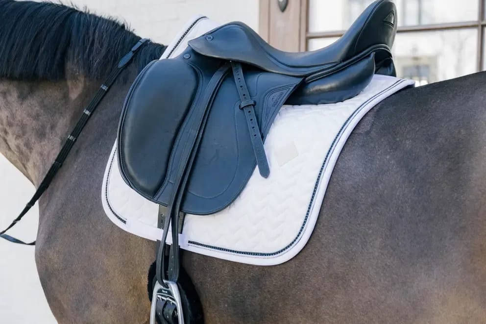 Kentucky Saddle Pad Metal Chain Dressage - Løwenborg - Kentucky Horsewear