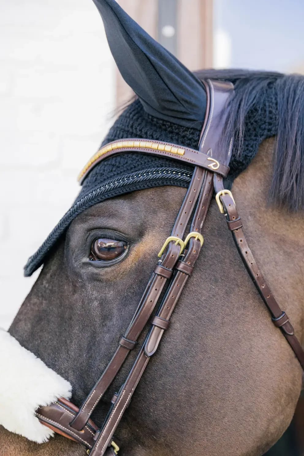 Kentucky Fly Veil Wellington Metal Chain - Løwenborg - Kentucky Horsewear