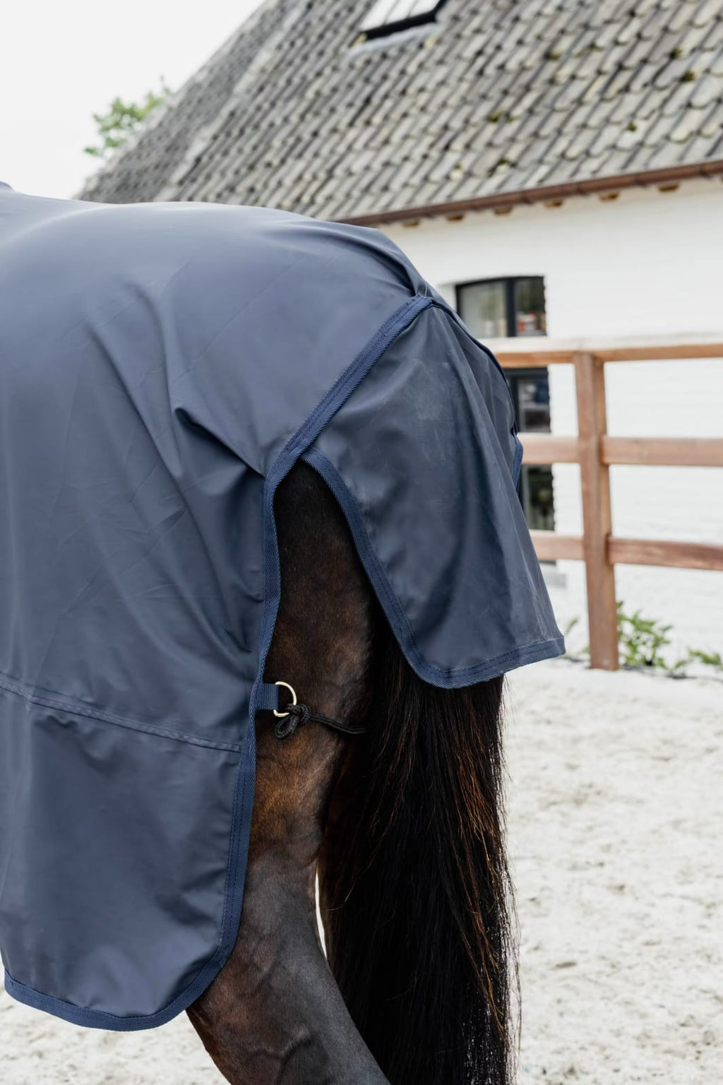 Kentucky Horse Raincoat Hurricane w/Stirrup Holes - Løwenborg - Kentucky Horsewear