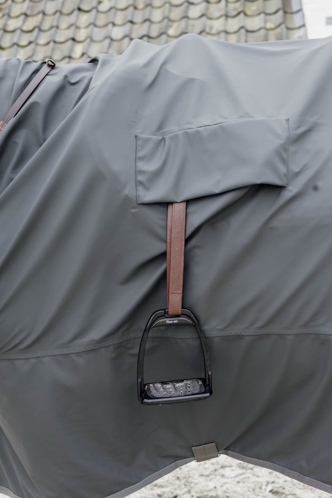 Kentucky Horse Raincoat Hurricane w/Stirrup Holes - Løwenborg - Kentucky Horsewear