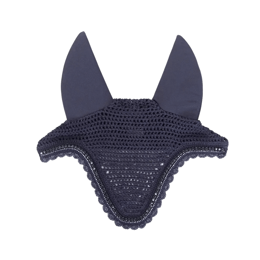 Kentucky Fly veil Long Stone & Pearl - Løwenborg - Kentucky Horsewear