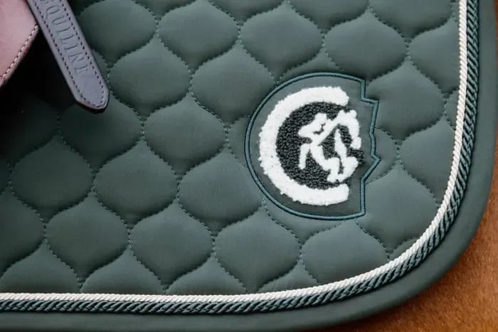 Kentucky Saddle Pad Onion Quilt 3D Logo Jumping - Løwenborg - Kentucky Horsewear