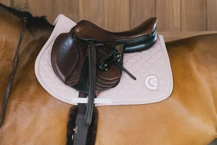 Kentucky Saddle Pad Onion Quilt 3D Logo Jumping - Løwenborg - Kentucky Horsewear
