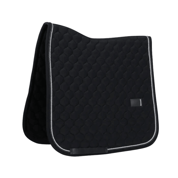 Kentucky Saddle Pad Onion Quilt Rubber Logo Dressage - Løwenborg - Kentucky Horsewear