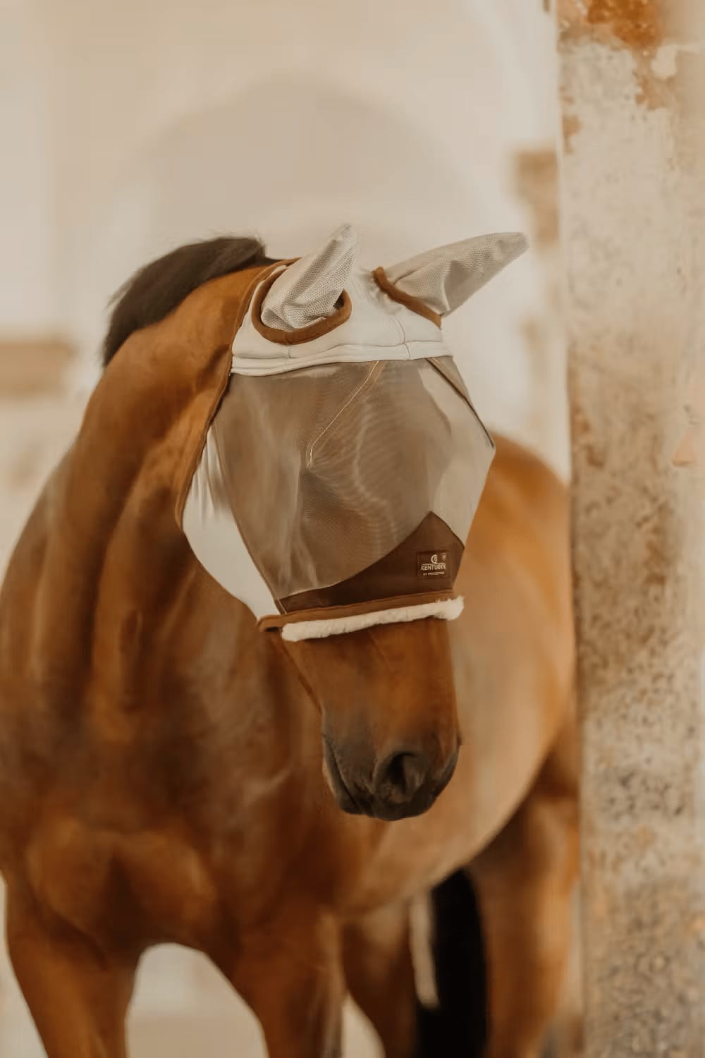 Kentucky Fly Mask Skin Friendly w/Ears - Løwenborg - Kentucky Horsewear