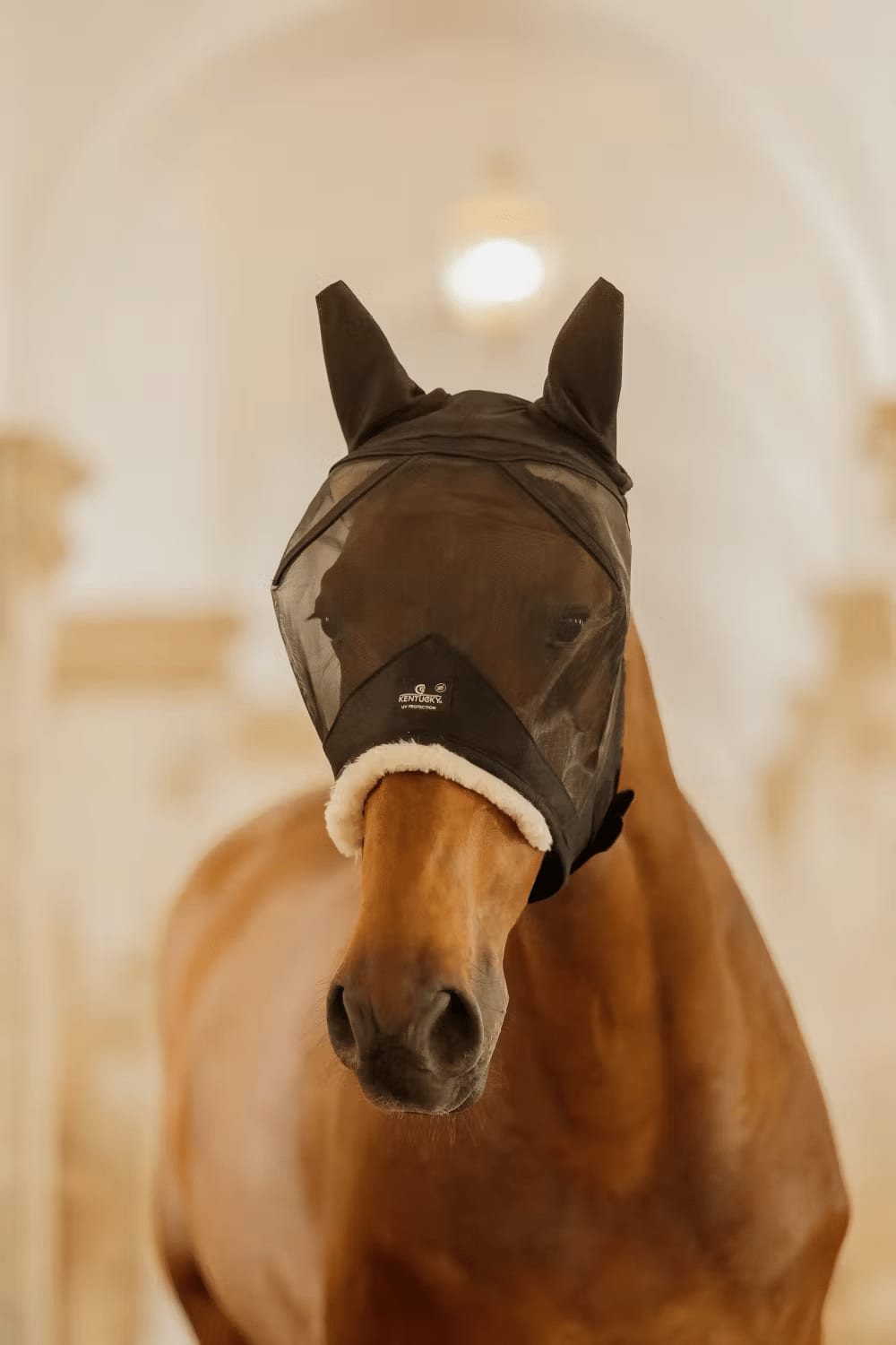 Kentucky Fly Mask Skin Friendly w/Ears - Løwenborg - Kentucky Horsewear