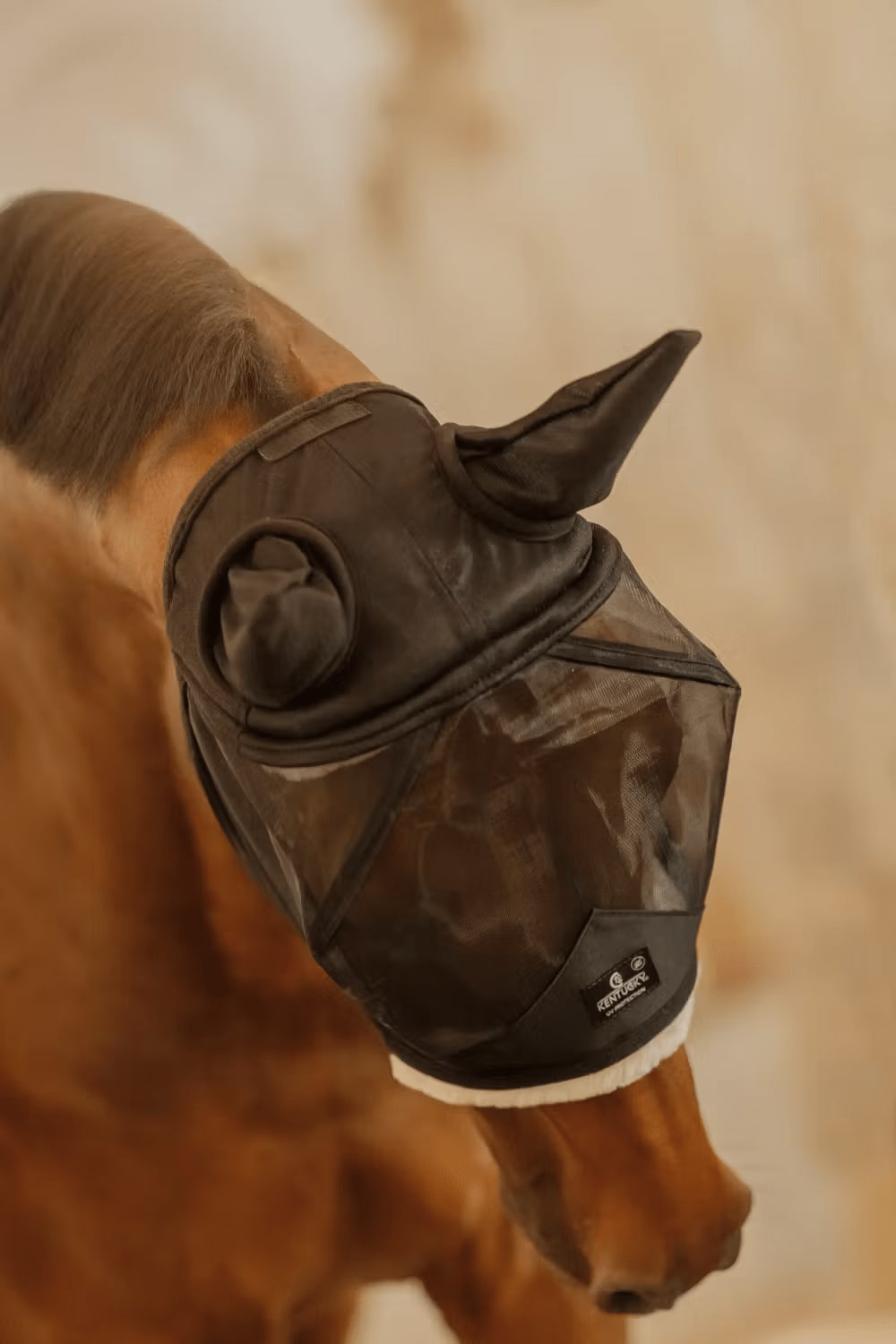 Kentucky Fly Mask Skin Friendly w/Ears - Løwenborg - Kentucky Horsewear