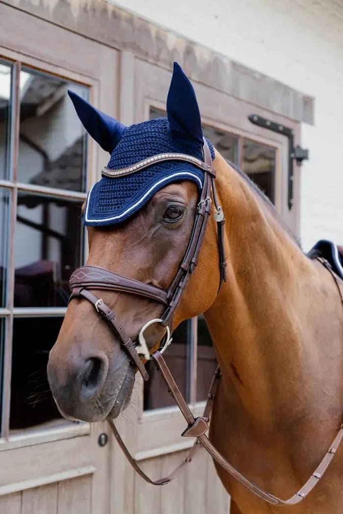 Kentucky Fly Veil Wellington Diamond Rope - Løwenborg - Kentucky Horsewear