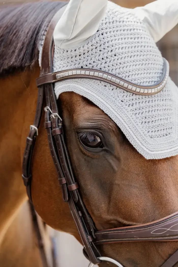 Kentucky Fly Veil Wellington Diamond Rope - Løwenborg - Kentucky Horsewear