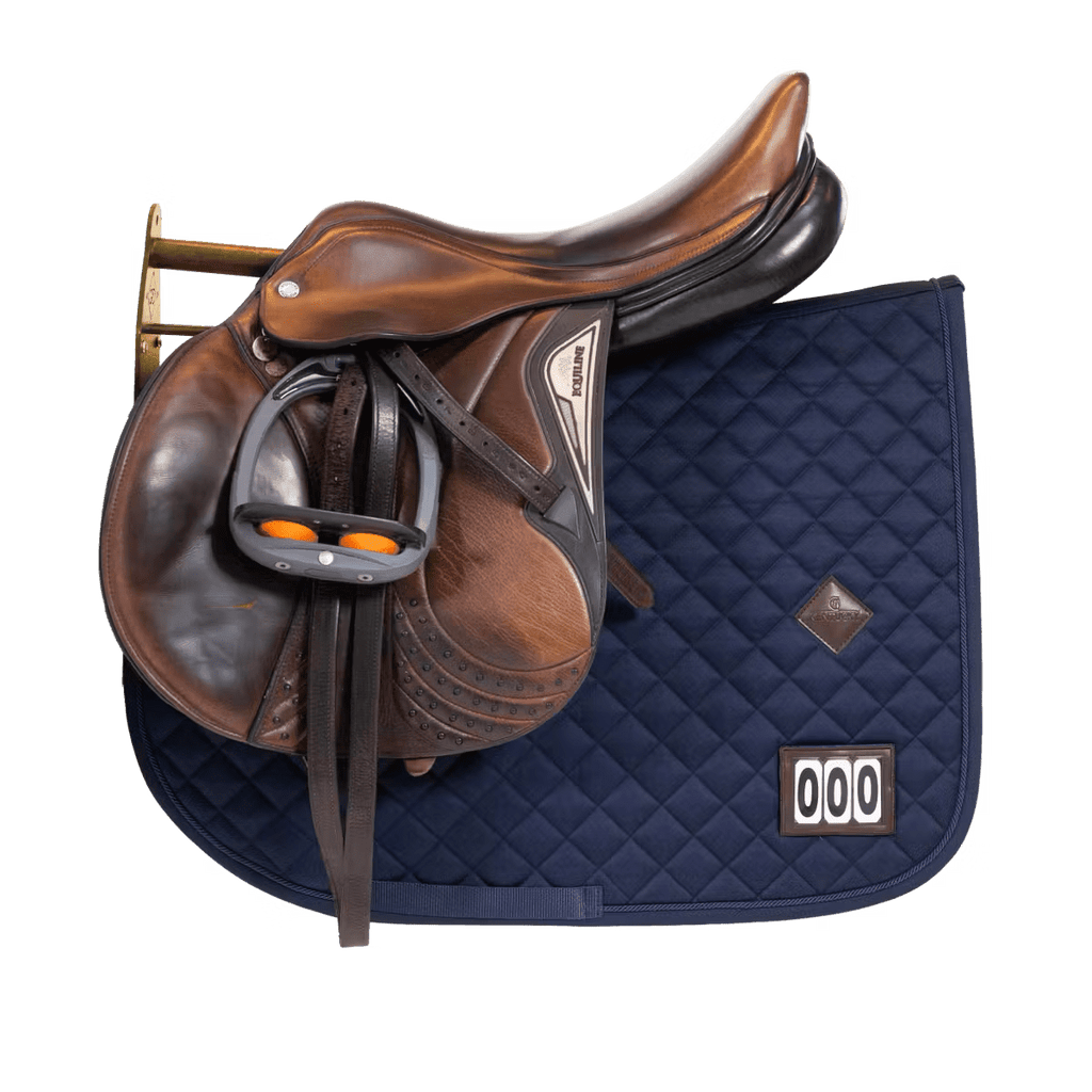 Grooming Deluxe Saddle Rack Metal w/ Saddle Pad Holder - Løwenborg - Grooming Deluxe