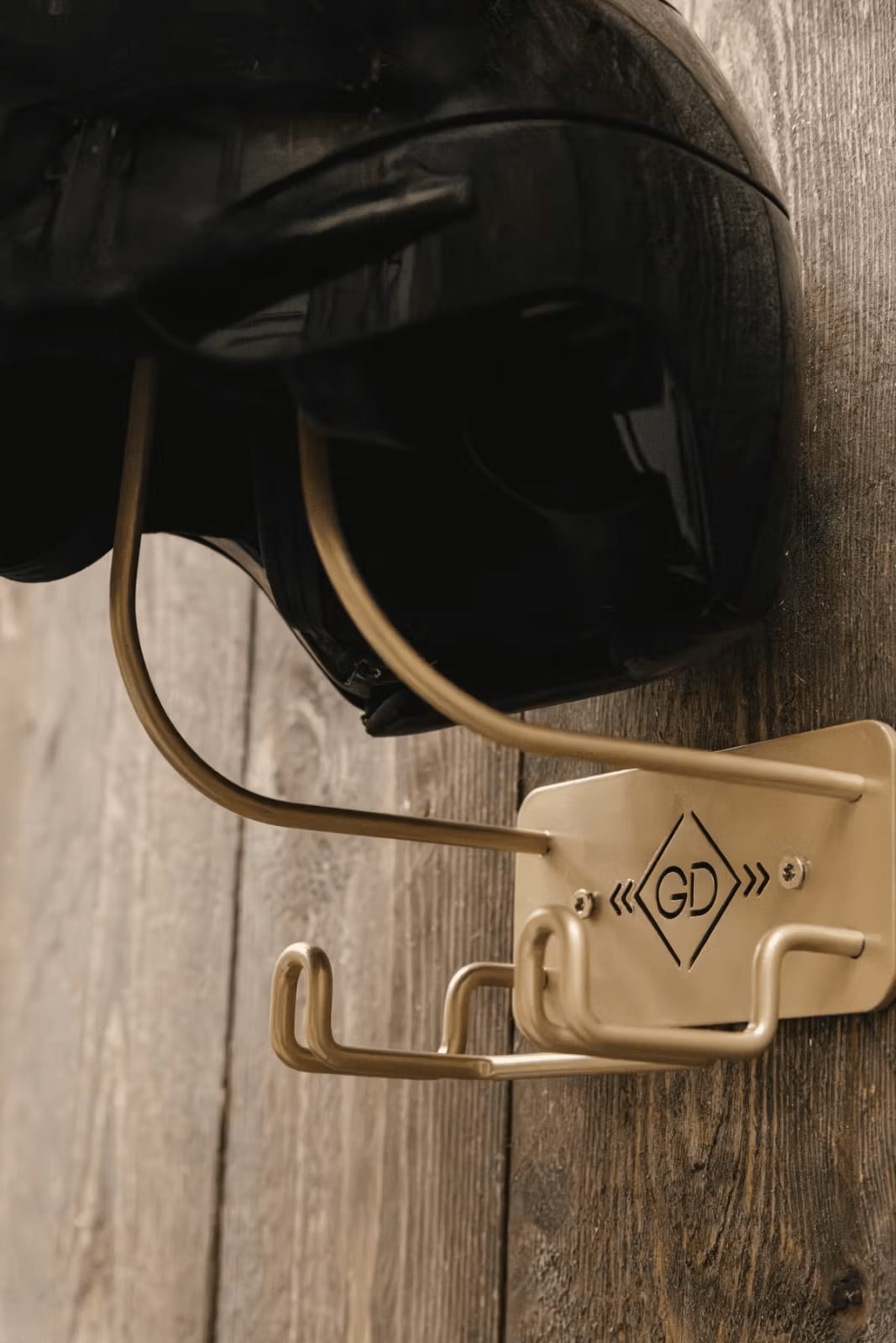 Grooming Deluxe Helmet Holder w/Hook Steel - Løwenborg - Grooming Deluxe