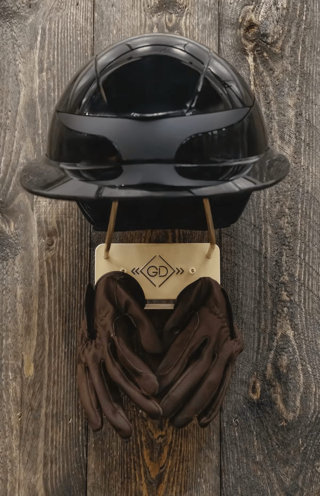 Grooming Deluxe Helmet Holder w/Hook Steel - Løwenborg - Grooming Deluxe