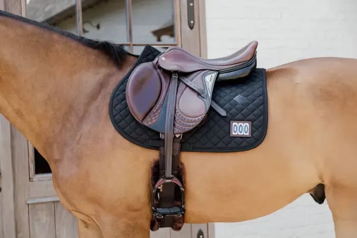 Kentucky Saddle Pad Diamond Competiton 2 Numbers Jumping - Løwenborg - Kentucky Horsewear