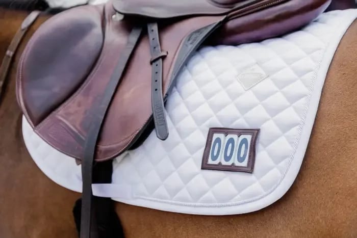 Kentucky Saddle Pad Diamond Competiton 2 Numbers Jumping - Løwenborg - Kentucky Horsewear