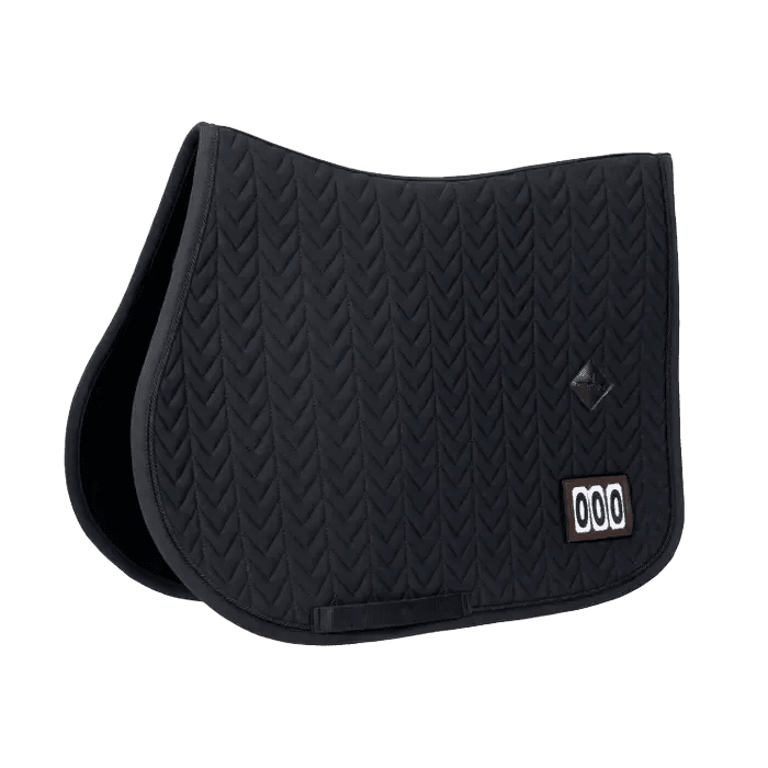 Kentucky Saddle Pad Fishbone Competiton w/ 2 Numbers Jumping - Løwenborg - Kentucky Horsewear