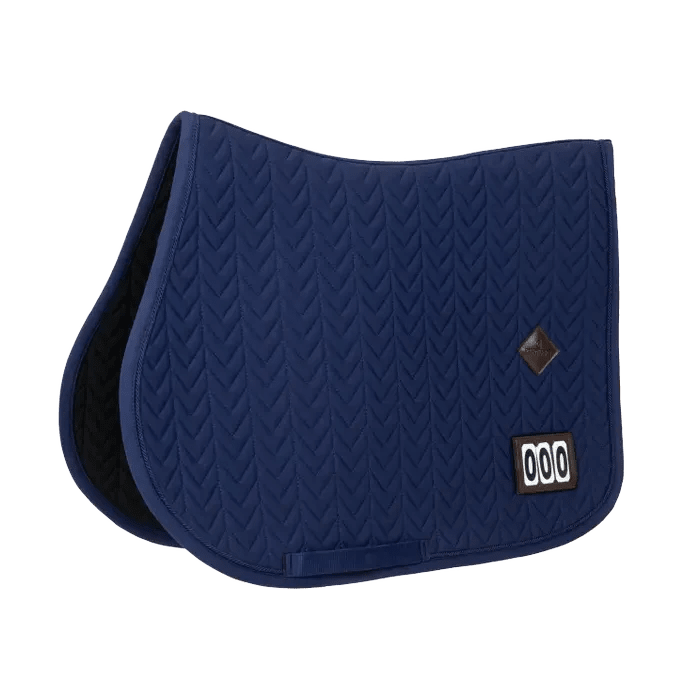 Kentucky Saddle Pad Fishbone Competiton w/ 2 Numbers Jumping - Løwenborg - Kentucky Horsewear