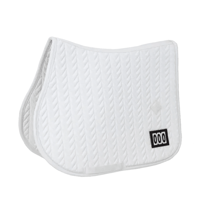 Kentucky Saddle Pad Fishbone Competiton w/ 2 Numbers Jumping - Løwenborg - Kentucky Horsewear
