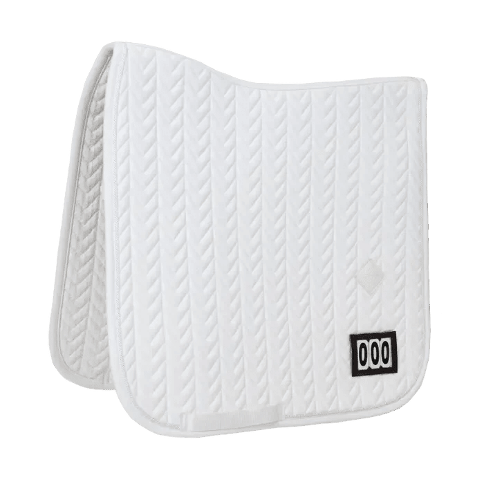 Kentucky Saddle Pad Fishbone Competiton w/ 2 Numbers Dressage - Løwenborg - Kentucky Horsewear