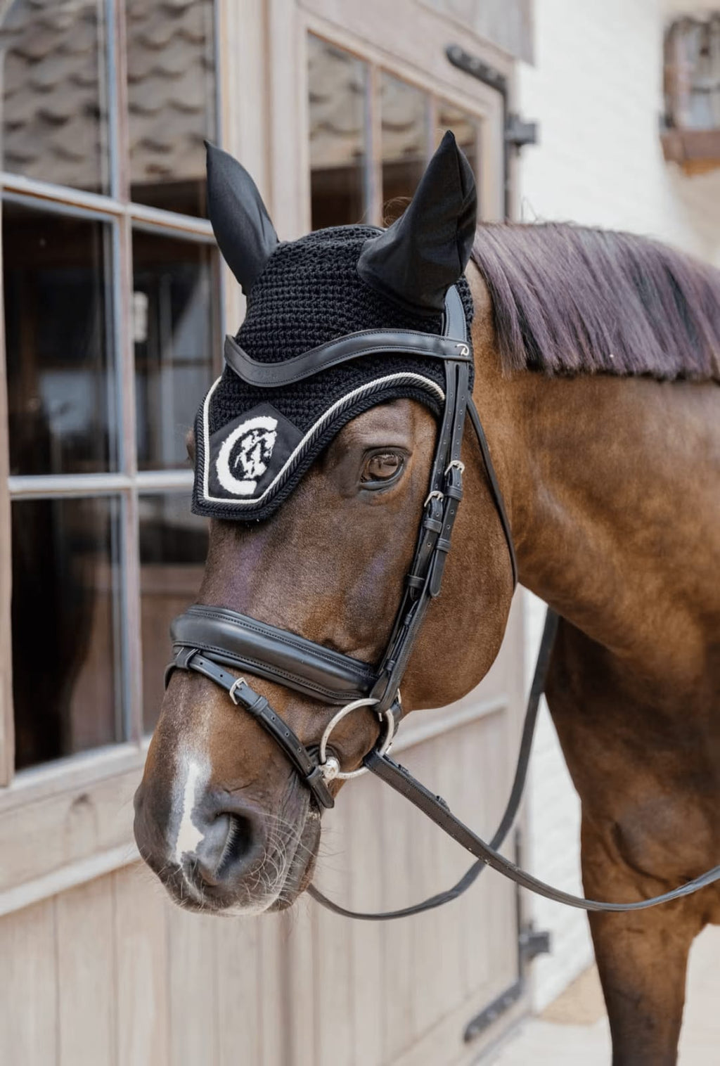 Kentucky Fly veil Wellington 3D Logo Rope - Løwenborg - Kentucky Horsewear