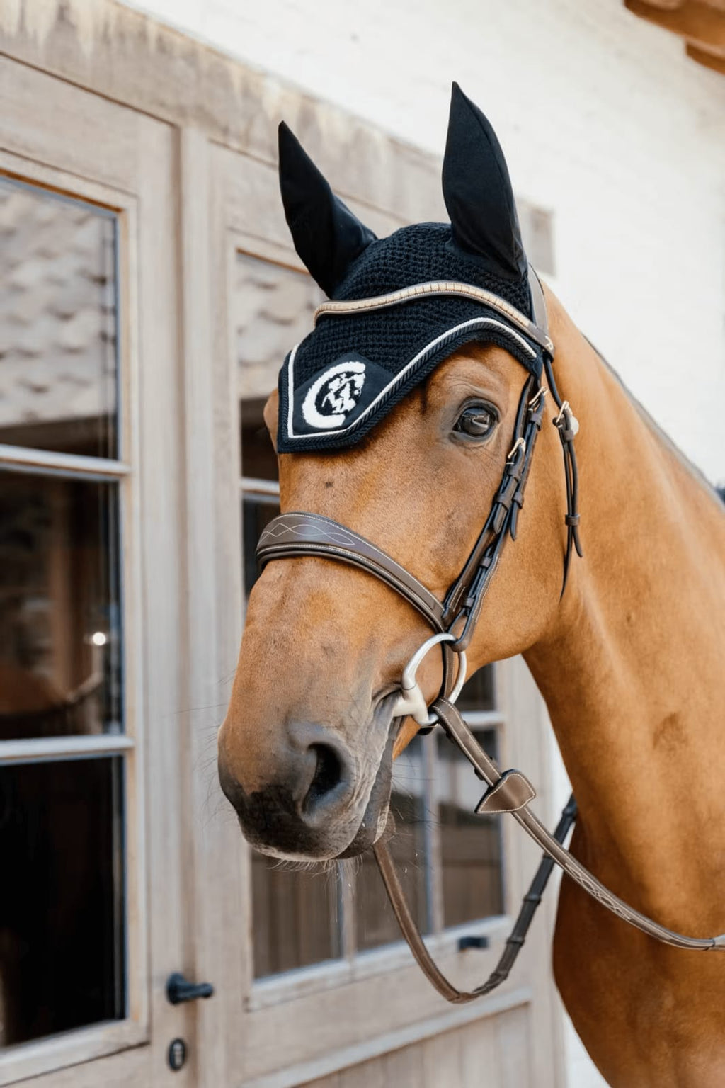 Kentucky Fly veil Wellington 3D Logo Rope - Løwenborg - Kentucky Horsewear