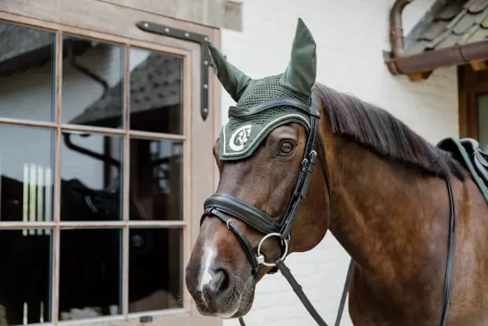 Kentucky Fly veil Wellington 3D Logo Rope - Løwenborg - Kentucky Horsewear